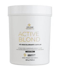 Pó Descolorante Azul Active Blond 9 Tons Dyusar Cosméticos 500g