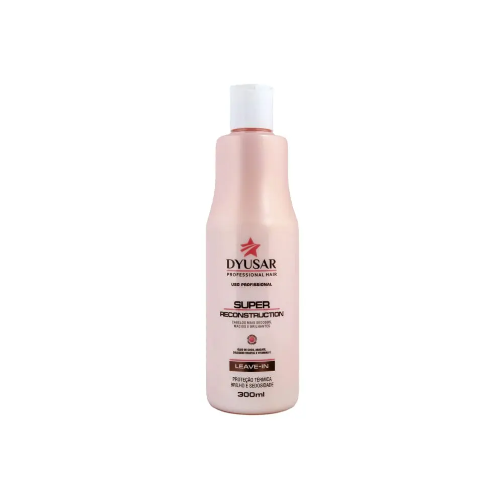Leave-In Super Reconstrução Dyusar Cosméticos 300 ml