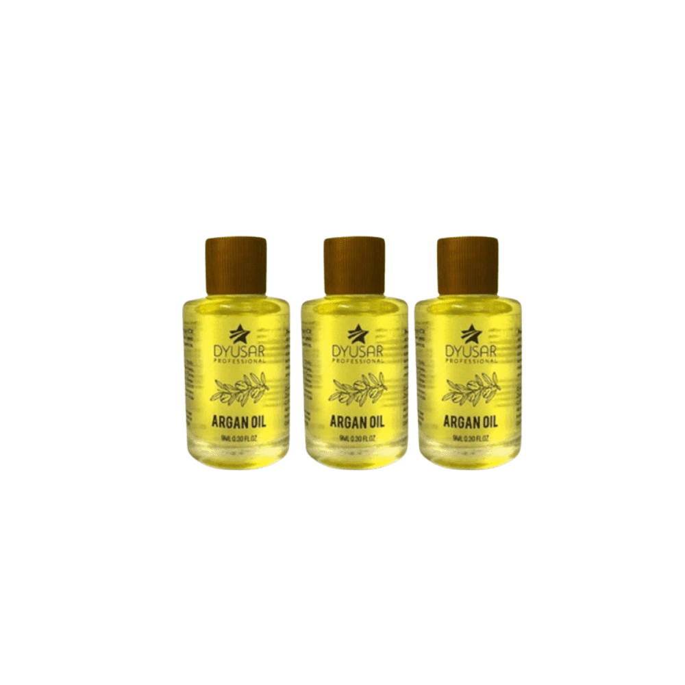 Kit 3 Oléo Reparador De Pontas Argan 9ml Dyusar