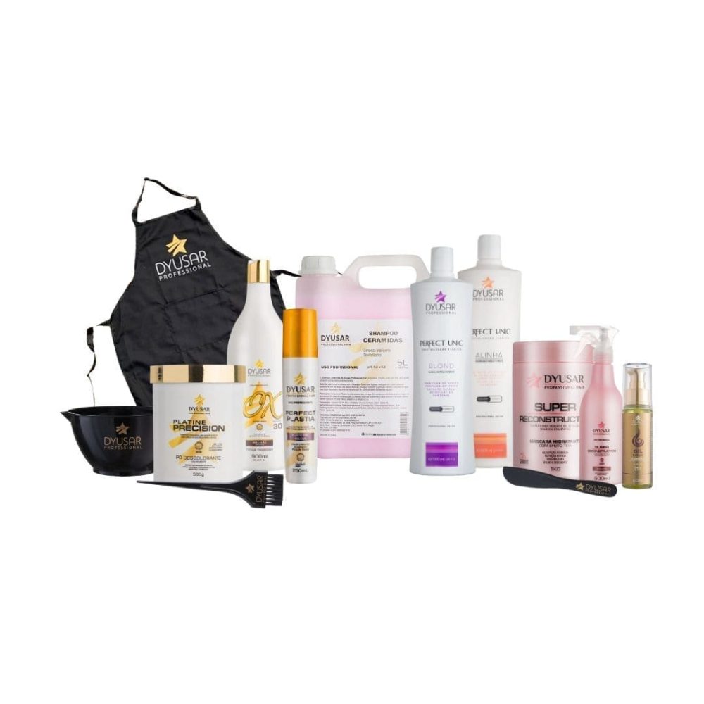 Kit Salão Parceiro DYUSAR Cosméticos Completo Para Iniciante