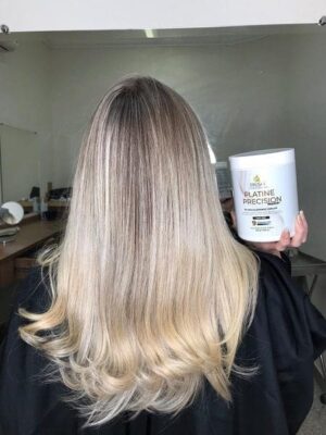 Pó Descolorante Branco Platine Precision Master 9 Tons Dyusar Cosméticos 500g