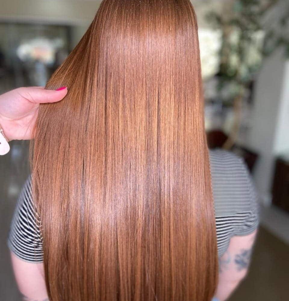 Cabelo macio e hidratado com a ampola de hidratação Magic Hidra Dyusar