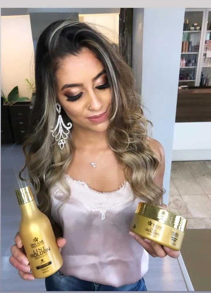 Máscara de Hidratação Ouro Dyusar Cosméticos 1kg