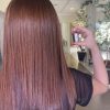 Cabelo reconstruído no salão com a Ampola de Reconstrução Capilar DYUSAR Cosméticos Magic Recon 15ml cheio de brilho e maciez