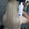 Cabelos Grisalhos com o produto
