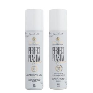 Kit Escova Progressiva Perfect Plastia Premium Dyusar Cosméticos 500 ml