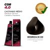 Coloração Dyusar Color Live Natural 4-0 Castanho Médio