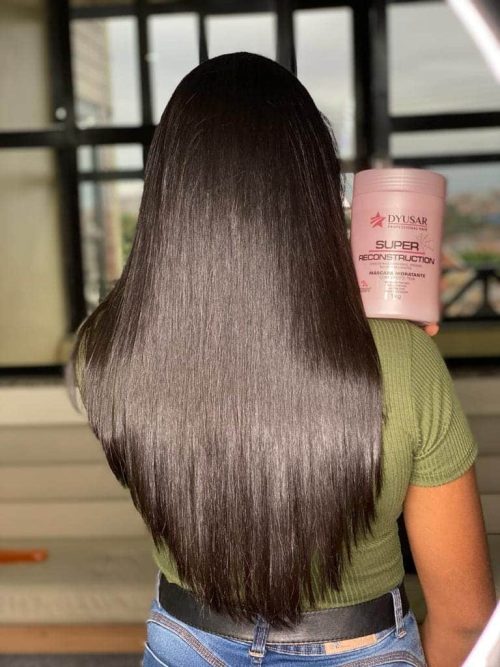 Cabelo com uso de Produtos